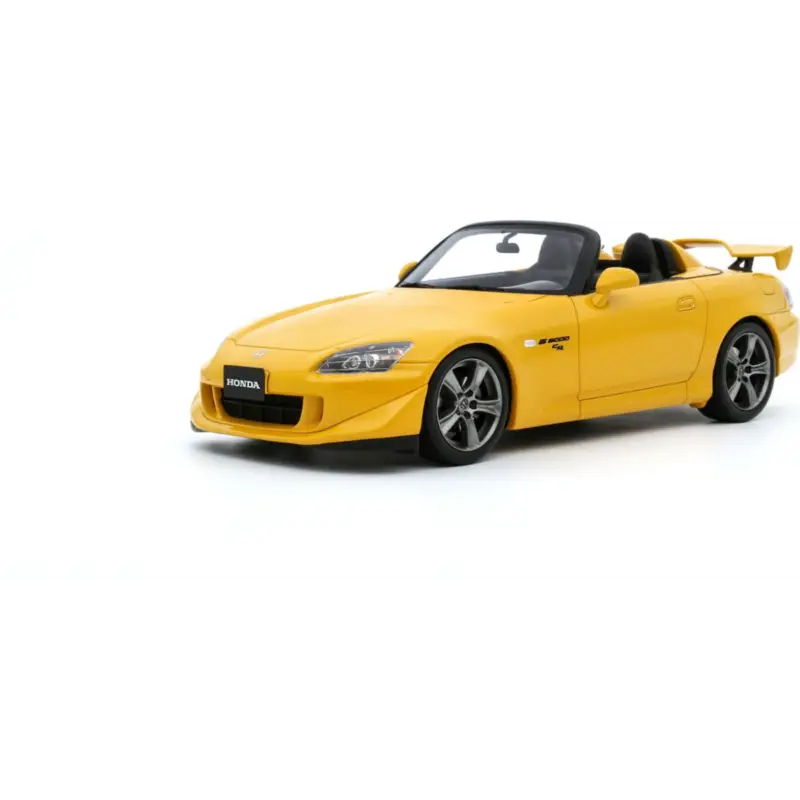 Korting Otto mobile honda s2000 cr new indy yellow pearl 2007 1/18 Miniatuur