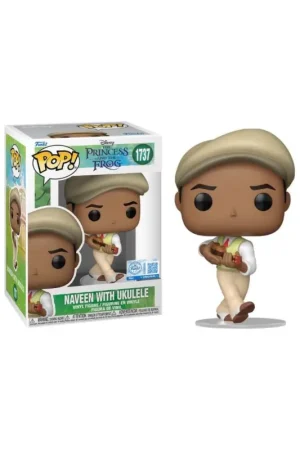 Gereduceerde Prijs THE PRINCESS AND THE FROG - Disney POP! #1737 - Naveen with Ukulele Pop figur
