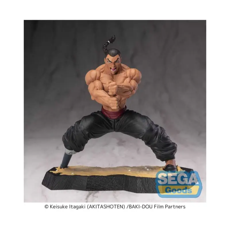 Baki-Dou Luminasta Kaioh Retsu Figure 15 cm Figuurtje Direct Beschikbaar
