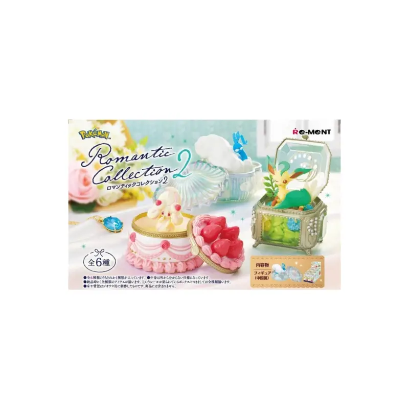 POKÉMON - RE-MENT - ROMANTIC COLLECTION Vol.2 Figuurtje Beperkt Aanbod