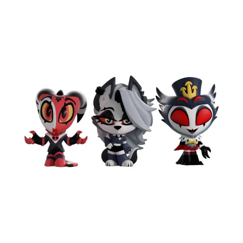 Lage Prijs Helluva Boss pack 3 mini Figures Mini Tooz Blitzo, Loona & Stolas Figuurtje