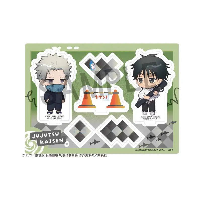 Jujutsu Kaisen Buddycolle Stand Acrylic 5th Anniversary B Toga Inumaki & Yuta Okkotsu (Jujutsu Kaisen 0) 10 cm Gereduceerde Prijs