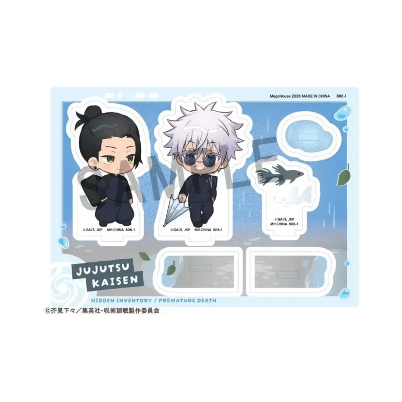 Weekendaanbieding Jujutsu Kaisen Buddycolle Stand Acrylic 5th Anniversary A Suguru Geto & Satoru Gojo (Hidden Inventory/Premature Death Ver.) 10 c