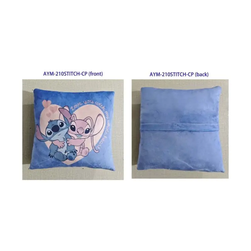 LILO & STITCH - Love you whith my whole heart - Cushion 35x35cm Superprijs