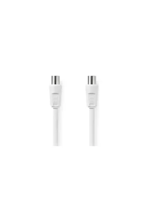 Aanbieding Coaxial Cable / IEC (Coaxial) Male | IEC (Coaxial) Female | Nickel-Plated | 90 dB | 75 Ohm | Double Shielded | 3.00 m | Round |