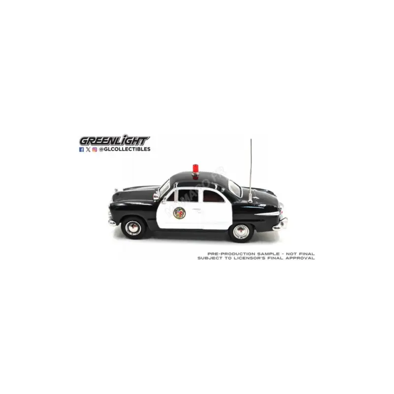 Ford 1949 "los angeles police department" (lapd) (out of stock) Miniatuur Rechtstreeks Van De Fabrikant