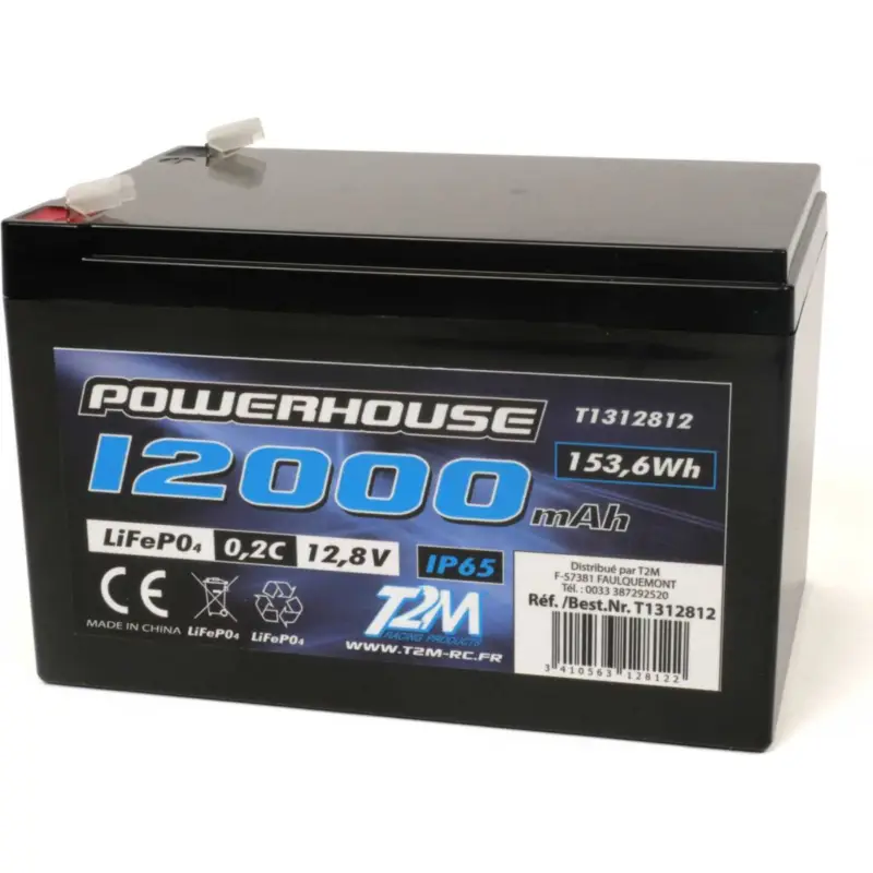 Snelle Levering Powerhouse 12V 12Ah battery