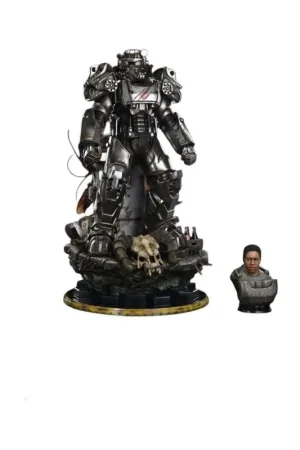 Fallout Real Elite Masterline Statue 1/4 Maximus Power Armor Deluxe Version 67 cm Beeldjes Speciale Aanbieding