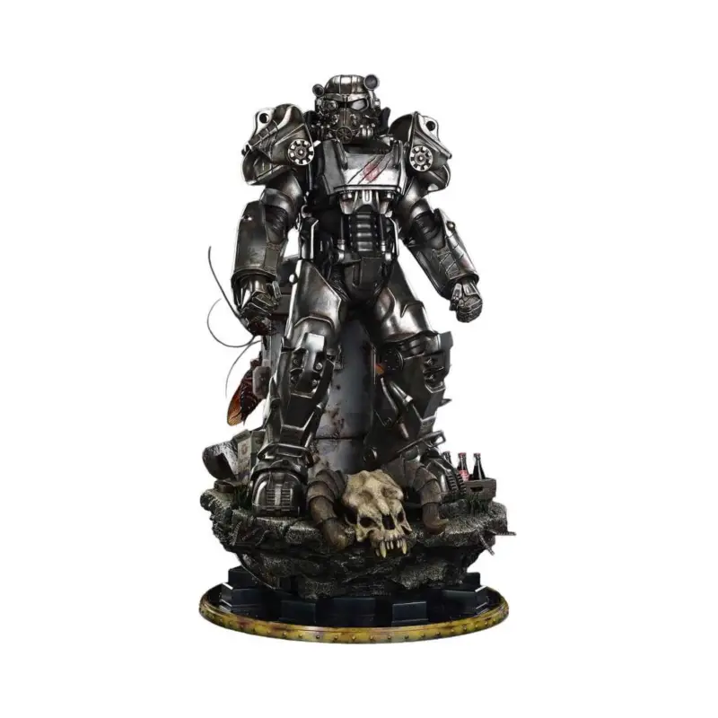 Fallout Real Elite Masterline Statue 1/4 Maximus Power Armor 67 cm Beeldjes Direct Verzonden