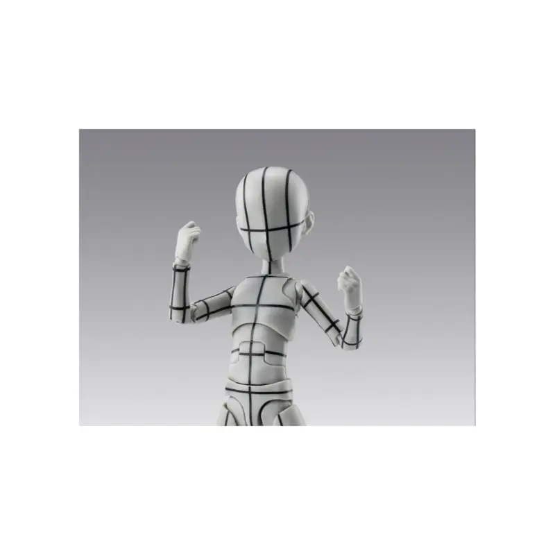 Betrouwbaar Body-kun Ken Sugimori Edition Wireframe(gray) SHF Figuurtje