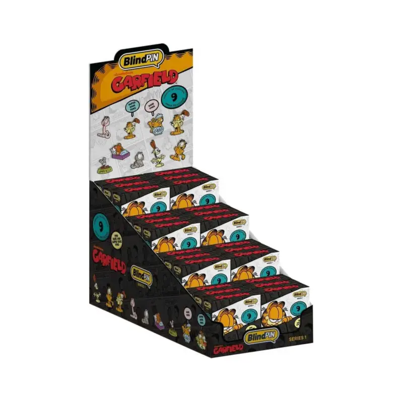 Nieuw Garfield Pin's Series 1 Display (24)