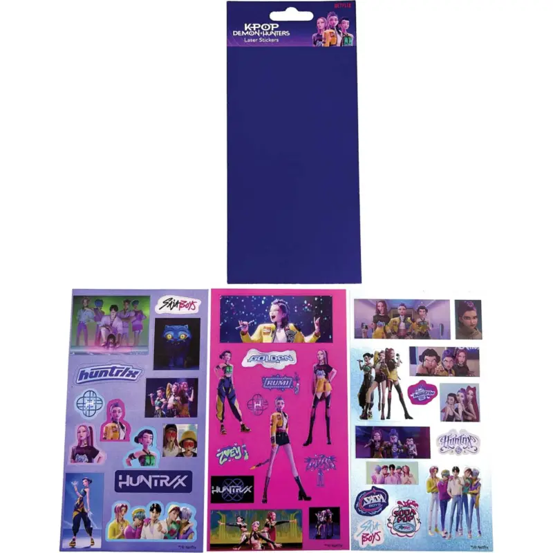 Beperkt Aanbod KPOP DEMON HUNTERS - Laser Sticker