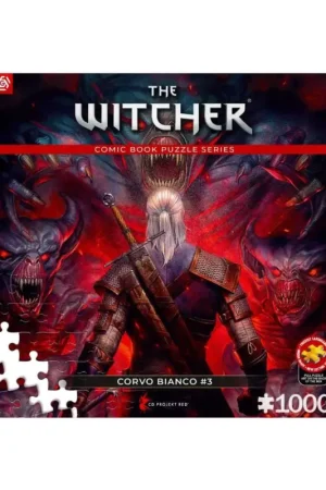 Lage Prijs The Witcher puzzle Corvo Bianco (1000 pieces) Puzzel