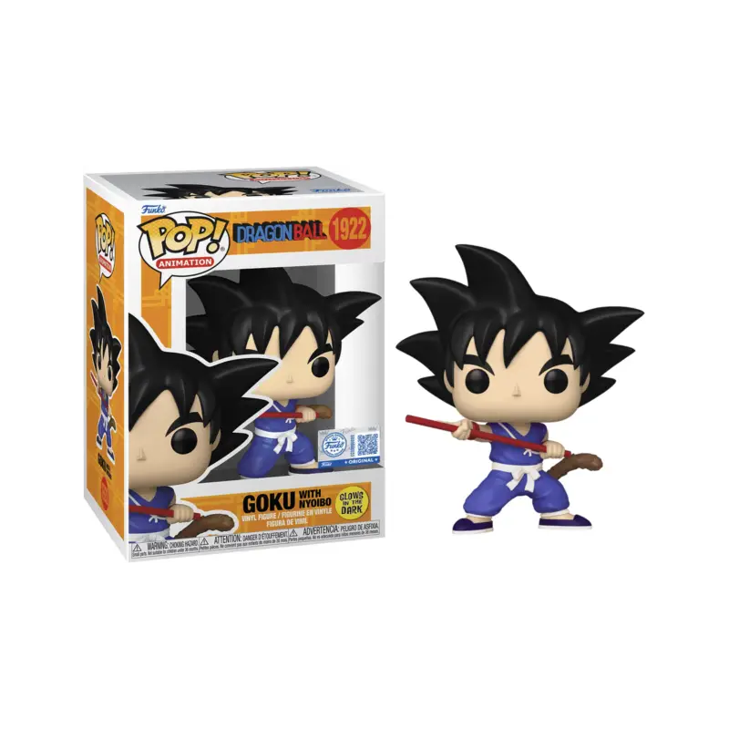 DRAGON BALL - POP Animation N° 1922 - Goku With Nyoibo (GW) Pop figur Direct Verzonden