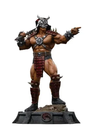 Rechtstreeks Van De Fabrikant Mortal Kombat statuette 1/10 Art Scale Shao Khan 26 cm Figuurtje