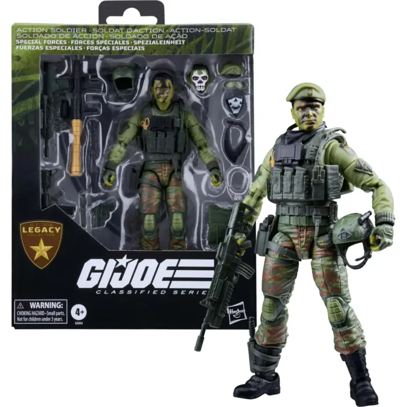 Finale Uitverkoop GI JOE -Special Forces -Fig. Classified Series Legacy Collection 15cm Figuurtje