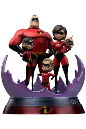 The Incredibles diorama 1/10 Art Scale The Incredibles 25 cm Favoriet