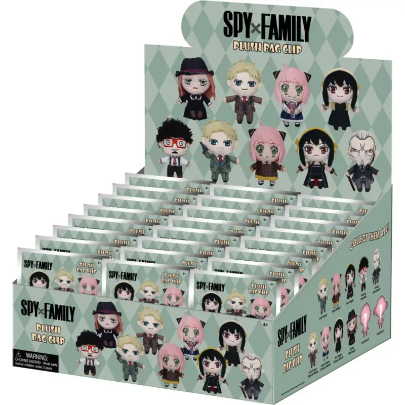 Goedkoop SPY X FAMILY - Plush Bag Clip (Display 24 Pcs)