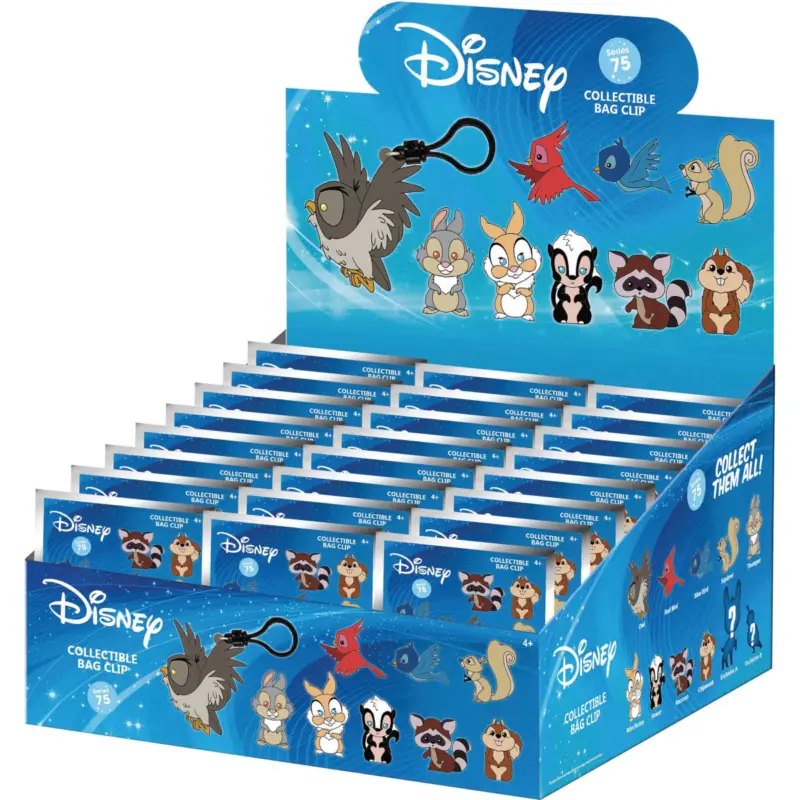 Nu Kopen DISNEY - Forest Characters - 3D Foam Bag Clip (Display 24 Pcs)