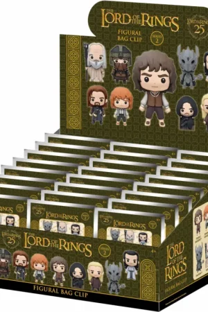Betrouwbaar THE LORD OF THE RINGS - Series 2 - 3D Foam Bag Clip (Display 24 Pcs)