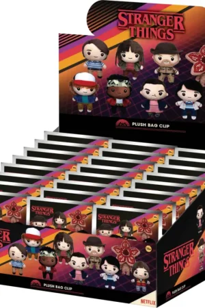 Nieuw STRANGER THINGS - Plush Bag Clip (Display 24 Pcs)