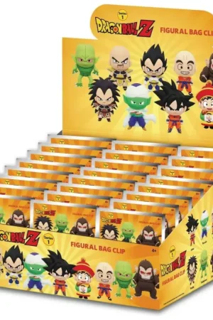 Merkproduct DRAGON BALL Z - Series 1 - 3D Foam Bag Clip (Display 24 Pcs)