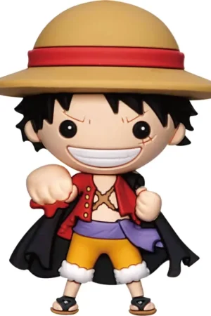 ONE PIECE - Luffy With Cape - 3D Foam Collectible Magnet Veilige Betaling