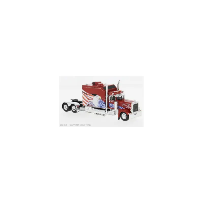 Tijdelijk Beschikbaar Peterbilt 379 2002 red Miniatuurr