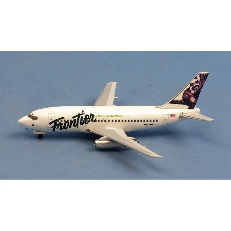 Snelle Levering Frontier Airlines Boeing 737-200 N921WA Miniatuur
