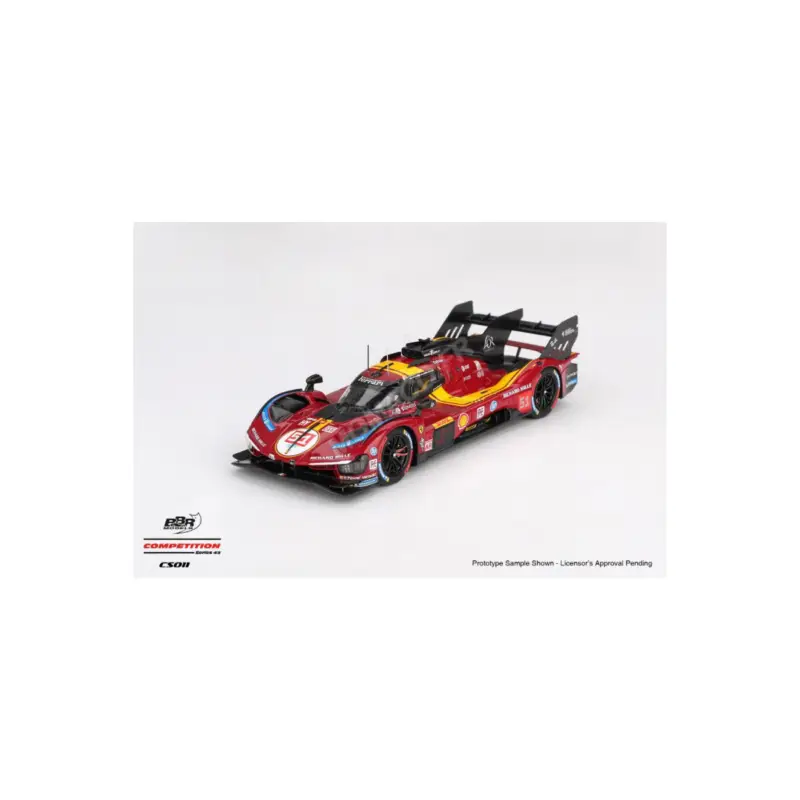 Veilige Betaling Ferrari 499p 3.0l turbo v6 "team ferrari - af corse" 51 a.pier guidi / j.calado / a.giovinazzi wec 1812km qatar 2025 3eme