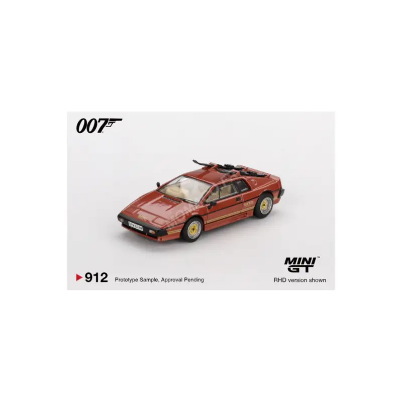 Veilige Betaling Lotus turbo spirit "james bond 007 - for your eyes only (1981)" (english edition blister)