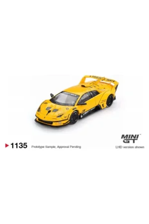 Lamborghini murcielago lb-silhouette works gt evo 2025 yellow (lhd) Miniatuur Betrouwbaar