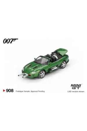 Green jaguar xkr "james bond - die another day (2002)" (japanese edition blister pack) Bestseller