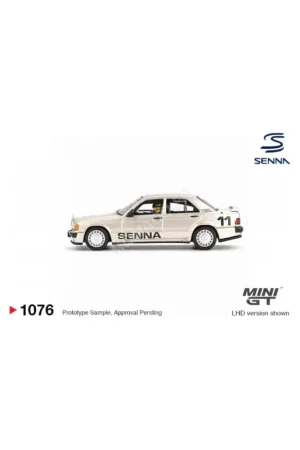 Mercedes-benz 190e evo ayrton senna nürburgring - race of champions 1984 with figurine (blister edition) (lhd) Meest Verkocht