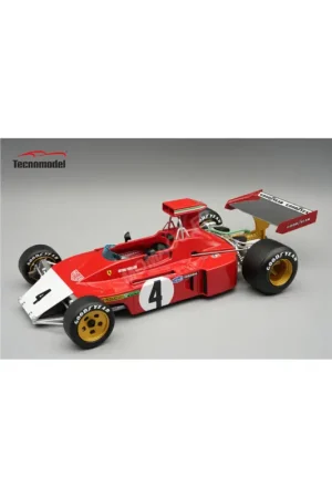 Ferrari 312b3-73 broke nose 4 arturo merzario canadian grand prix 1973 Miniatuur Direct Verzonden