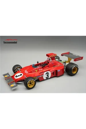 Ferrari 312b3-73 3 jacky ickx italian grand prix 1973 Miniatuur Snelle Levering