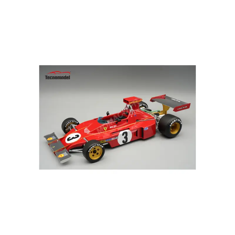Ferrari 312b3-73 3 jacky ickx italian grand prix 1973 Miniatuur Snelle Levering