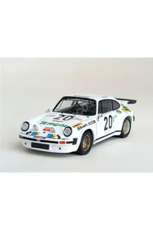 Alleen Vandaag Porsche 911 carrera turbo 20 beguin/zbinden/haldi 24h du mans 1975 Miniatuur