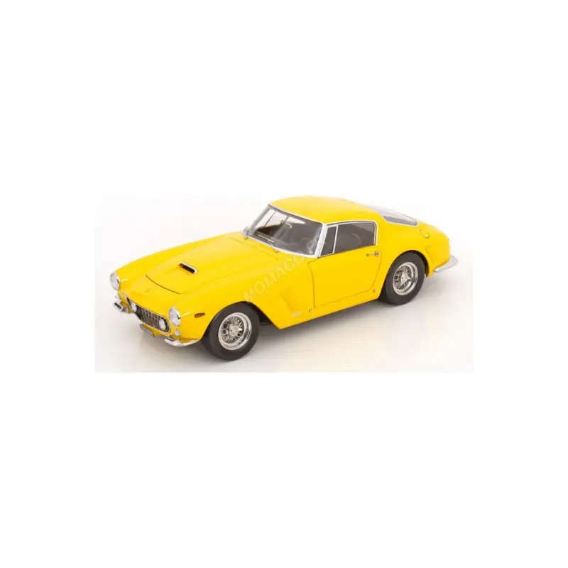 Meest Verkocht Ferrari 250 gt swb passo corto 1961 yellow Miniatuur