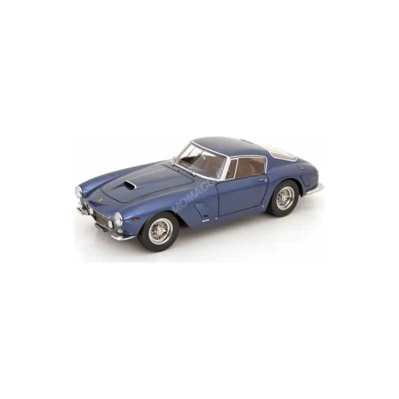 Aanbieding Ferrari 250 gt swb passo corto 1961 metallic blue Miniatuur