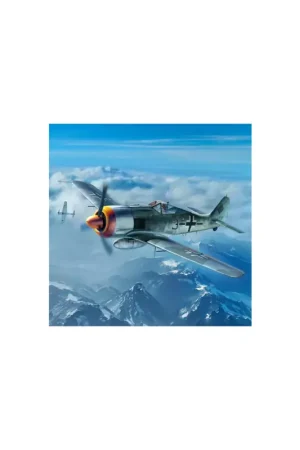 Plastic model kit of a Focke-Wulf FW190A-8 aircraft, 1:48 scale Schaalmodel Must-Have
