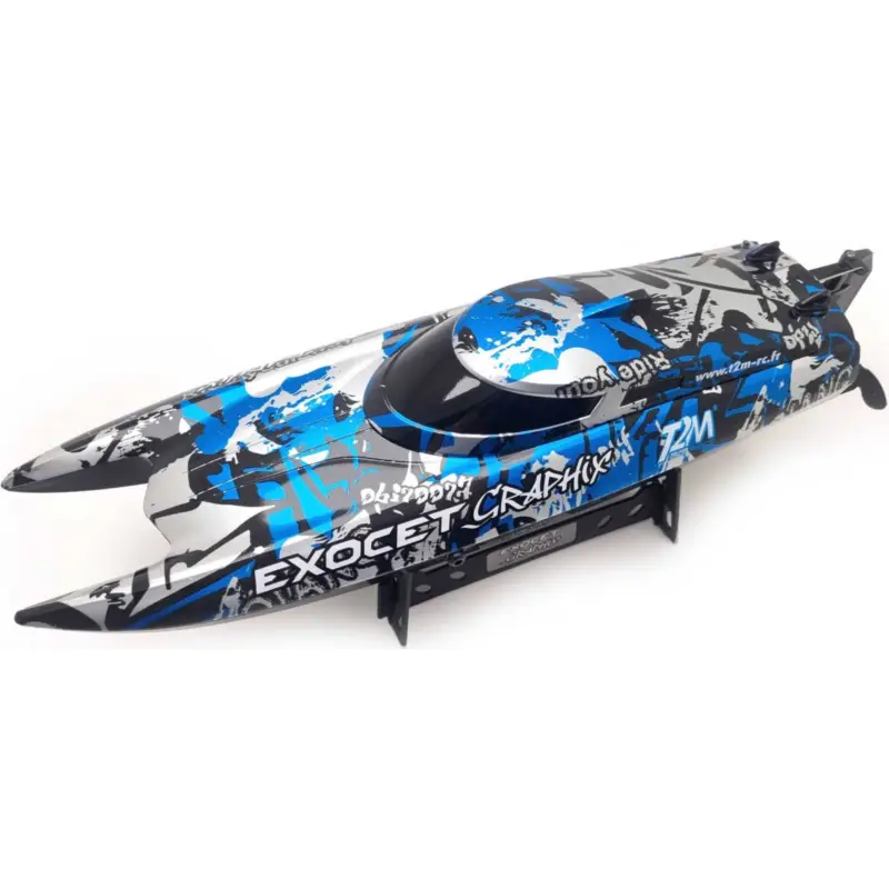 Merkproduct Blue Graphix Exocet RC boot