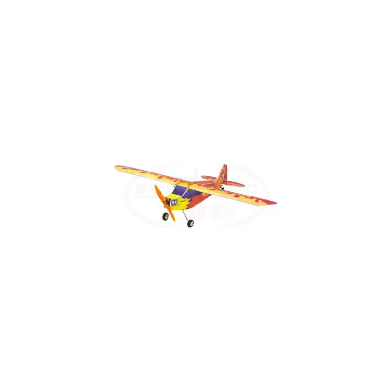 Electric airplane with J3 Fire Bird EP motor and servo kit elektrisch RC vliegtuig Must-Have