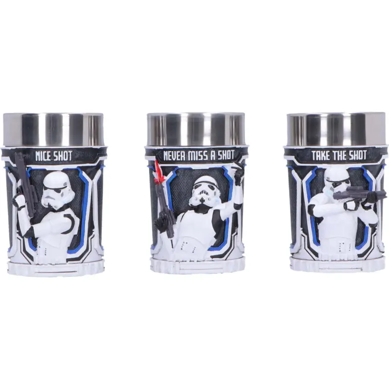 Alleen Vandaag STAR WARS - Stormtrooper - Set of 3 shot glasses