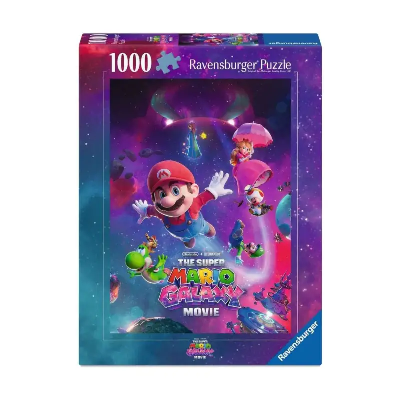 Gereduceerde Prijs Puzzel THE SUPER MARIO GALAXY MOVIE - Galactic Adventures - 1000P Puzzle