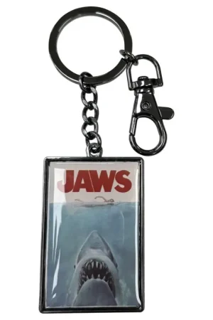 Jaws Metal Keychain Poster Koop Online