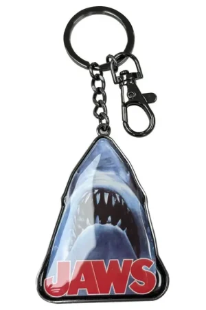 Jaws Shaped Metal Keychain Beperkt Aanbod