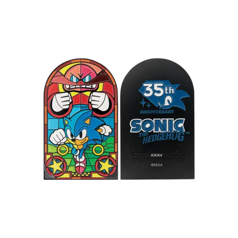 Lage Kosten SONIC - Stained Glass Window - Limited Edition Ingot