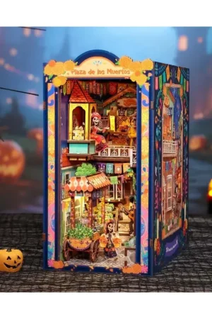 Beperkte Voorraad BOOK NOOK KIT - DIY - Plaza de los Muertos - 350pc + LED lighting