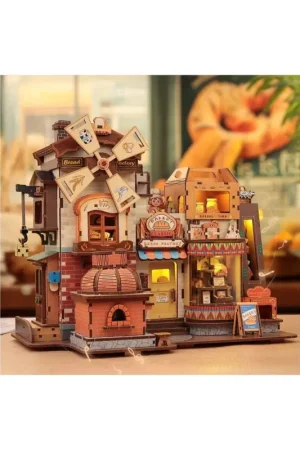 BOOK NOOK KIT - DIY - Bakery - 576pc + LED lighting Populair